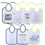 Baby Care 7Darab-os előke, megkötős - Unisex - babamamakozpont