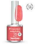 Crystal Nails - 2S - SMARTGUMMY HEMA FREE RUBBER BASE GEL - NR17 - SUNSHINE FLAMINGO - 8ML