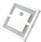 Eko-Light modern lépcsővilágítás quadro fehér ezüst ekoeks1009 (EKS1009)