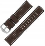 Hirsch Óraszíj Hirsch 0915075010-2-24 barna 24mm (HIR 0915075010-2-24)