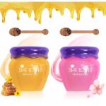  2 db mézes-szakurás ajakbalzsam pohár, nappali és éjszakai regeneráló ajakmaszkok (738253763242)