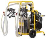 AgroElectro Aparat de muls capre, 4 posturi, 1 bidon inox de 40 litri