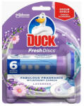 DUCK WC öbíltő korong zselés 36 ml Fresh Discs Duck® Levendula - suplix