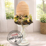  Csináld magad - Tavaszi boho harmónia - asztaldísz 35cm