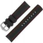 Hirsch Óraszíj Hirsch 02592052-2-24 fekete 24mm (02592052-2-24)