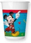  DISNEY party pohár Disney Mickey 8 db-os 200 ml - prettykids - 590 Ft
