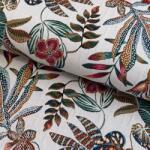  Dekorációs anyag jacquard Neroli allover blanc