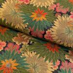  Dekorációs anyag jacquard Matcha allover kaki