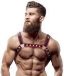  Харнес колан за гърди, универсален размер - Chest Harness Black Red (D-235866)