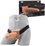  Свършващ страп-он, вълнуващ реализъм, 19, 1см. - Squirting Strap-On (PIPE339721)