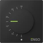 ENGO ESIMPLE230B Termostat cu fir si buton rotativ, aparent, 230V ENGO (932332986)