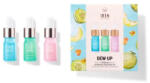 IREN Shizen Dew Up Discovery Kit - Kit pentru hidratarea pielii uscate, sensibile și deshidratate, cu superingrediente japoneze și efecte vizibile (IRSRDK352)