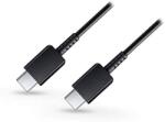 Samsung Cablu de date Samsung EP-DX310JBE USB-C al USB-C 3A 1, 8m negru (DX310JBE)