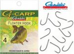 Gamakatsu Akasztó G-carp Floater Hook Nr. 4 Made in Japan 10 db (G - CARP F 4)