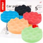 Amio Polírozó Szivacs Készlet Tépőzáras Polírozó Szivacs 5EL. 80MM-ES Fúrópad (03707)