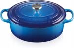 Le Creuset öntöttvas sütőedény fedél 26 cm kék (5907972000418)