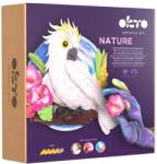OKTO Set pictura 3D cu argila usoara, Nature - Cockatoo (KR-OK20044)
