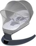 APPEKIDS Leagan electric pentru bebelusi, cu spatar reglabil si senzor de miscare, AppeKids Evoque - Powder Grey (KR-AK275961) Sezlong balansoar bebelusi