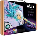 OKTO Set pictura 3D cu argila usoara, 29x29cm - Manga - Air (KR-OK20040)