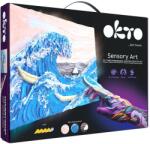 OKTO Set pictura 3D cu argila usoara, 30x40cm - Waves (KR-OK10004)