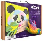 OKTO Set pictura cu argila usoara, 29x29 cm - Panda (KR-OK20000)