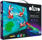 OKTO Set pictura 3D cu argila usoara, 30x40cm - Fishes (KR-OK10002)