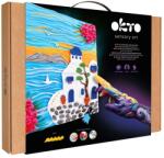 OKTO Set pictura 3D cu argila usoara, 30x40cm - Santorini (KR-OK10044)