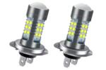  2db H7 LED izzó 110W 6000k