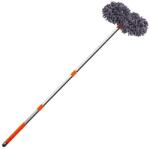  Mop Teleszkópos Autómosó kefe dupla kefefej Mop teleszkópos rúd+Mop mosófej