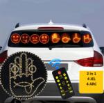  Autós gesztus LED fény távirányítóval