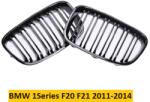  BMW F20 F21 1 Series Hűtőrács Vese kétsoros rács fényes fekete 2011-2014