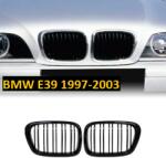  BMW E39 hűtőrács Vese kétsoros rács fényes fekete 1997-2003