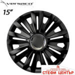 Versaco Тасове за джанти 15'' Versaco Royal RC Black (56364) - steficenter