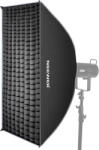 NEEWER 60x90cm Téglalap Softbox Bowens Rögzítéssel - Gyorskioldós Stúdió Fényformáló Diffúzorral és Rácsos Táskával, Aputure 120d és Godox S