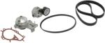 GATES Pompa apa + Set curea transmisie cu caneluri GATES Micro-V® KP166PK1043 (KP166PK1043)