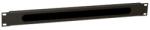 WP 1U brush type cable, Black RAL 9005 WPN-ACM-201-B (WPN-ACM-201-B)