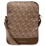GUESS Bag GUTB10HGCFSEW 10" GCube Stripe tablet táska barna (GUTB10HGCFSEW)