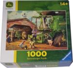 Ravensburger - John Deere - Akkor és Most 1000 darabos kirakó (80269)