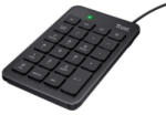 Trust Numerikus billentyűzet, USB, 'Xalas', fekete (TR22221) (TR22221)