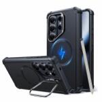 ESR Калъф за Samsung Galaxy S26 Ultra, силиконов, ESR Cyber Tough Armor, MagSafe, с пръстен, черен