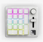 Keychron GMMK Numpad billentyűzet Otthoni/irodai USB + RF Wireless + Bluetooth Fehér (GLO-GMMK-NP-FOX-W)