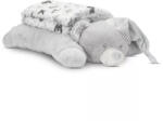 Lorelli Poffy Duo takaró 75x90 cm párnával 45x30 cm - White Grey Teddy Bear - aprotalpak