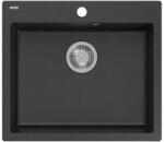 Quadron MORGAN 110 black dotted gránit mosogatótálca 1356