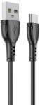 BOROFONE Cablu de Date si Incarcare Borofone BX51 Triumph USB la USB Type-C 1m 3A Negru