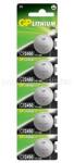 GP Batteries gombelem CR2450, lítium, 5db/csomag (CR2450-7U5) (CR2450-7U5)