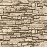 MÉDIA Öntapadó és mosható fali tapéta Krémes kőfal, 400 x 250 cm (FOTOTAP8412)