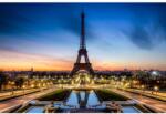 MÉDIA fali tapéta, öntapadó és mosható, Eiffel-torony hajnalban, 270 x 200 cm (FOTOTAP160)