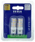 TESLA Tesla LED izzó, G9, 2 W, 230 V, 200 lm, 3000 K meleg fehér, 2 db a csomagban (G9000230-3)