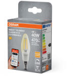 OSRAM Smart+ Matter Filament Classic E14 LED, 4 W, 470 lm, 2700 K, dimmelhető (4099854530067)
