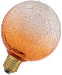 OSRAM Decor E27 LED design fényforrás, melegfehér fényű, 300 lm, 3, 5 W, színezett-roppantott üveg, narancssárga (4099854608407)
